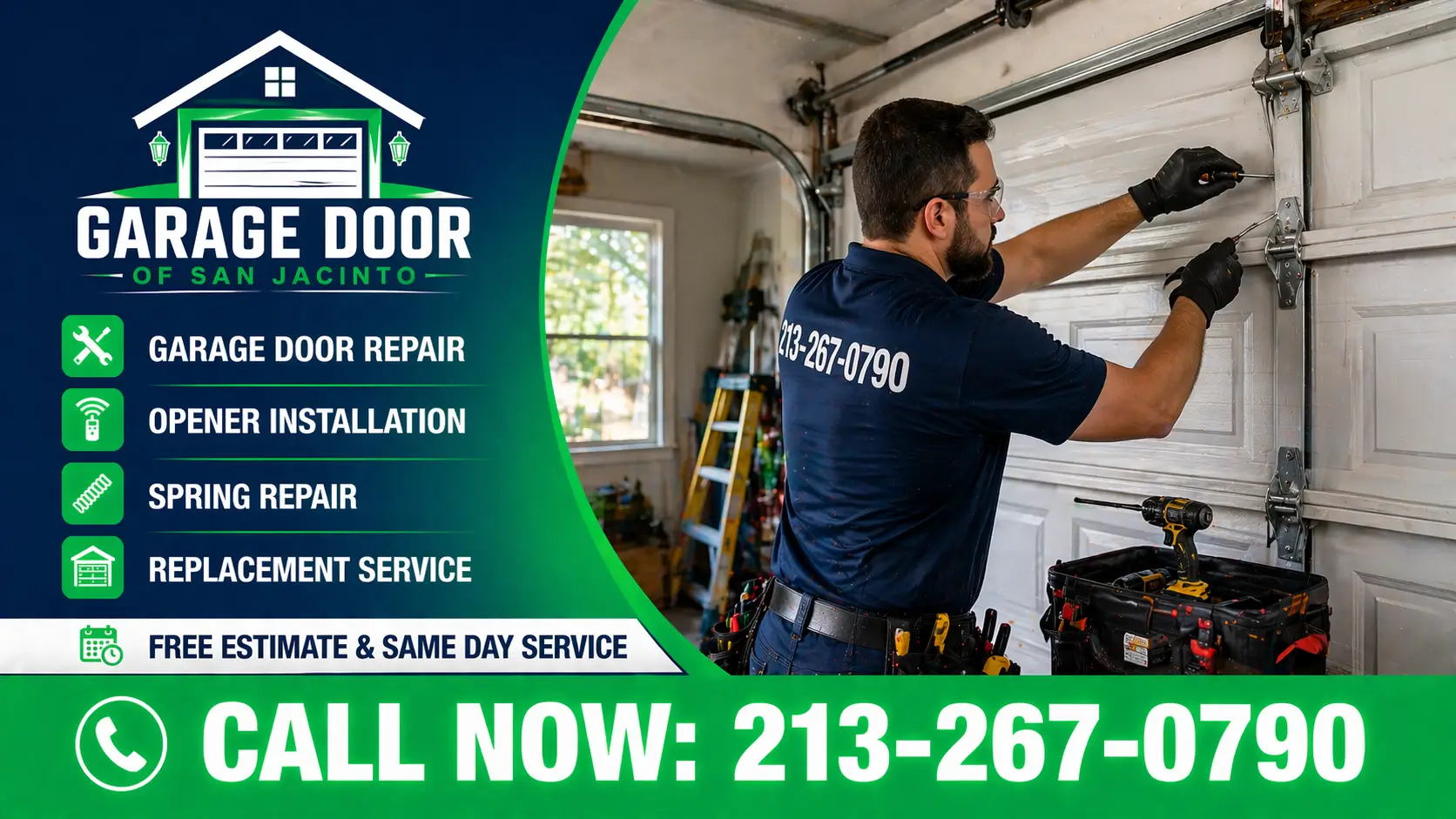 Garage Door of San Jacinto | 24/7 Emergency Repair Service