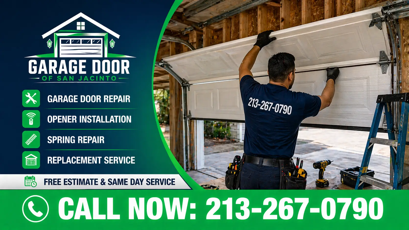 Garage Door of San Jacinto | 24/7 Emergency Repair Service